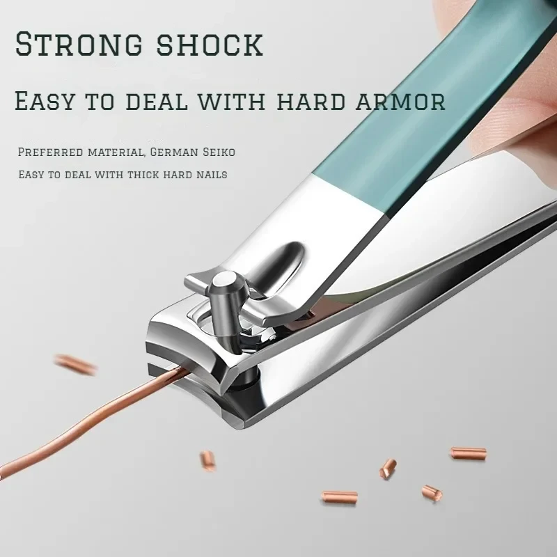 4 Pcs Manicure Set with PU Leather Case