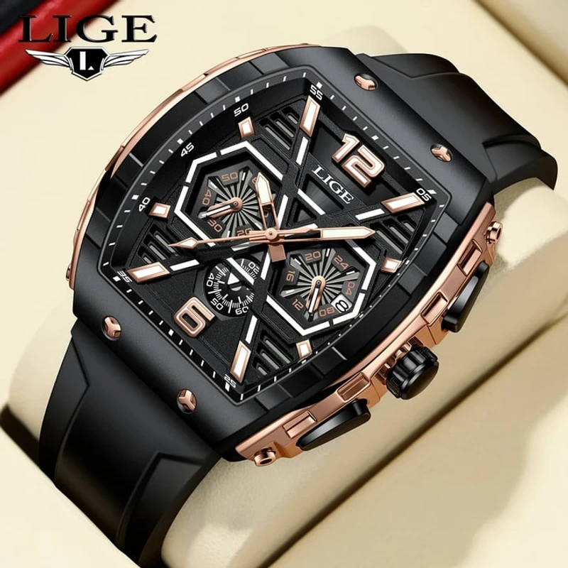 LIGE Luxe Black Quartz