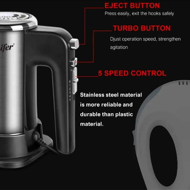 Sonifer 300W Hand Mixer Blender SF-7002 - Image 4