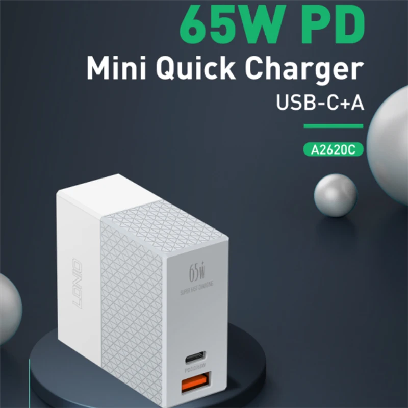 LDNIO A2620C PD 65W Quick Charger