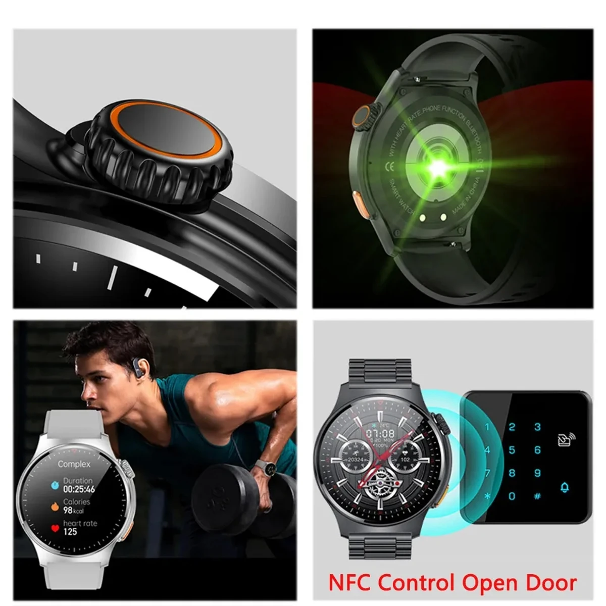 QW49 Smart watch Advanced Features for Sports & Health - Image 3