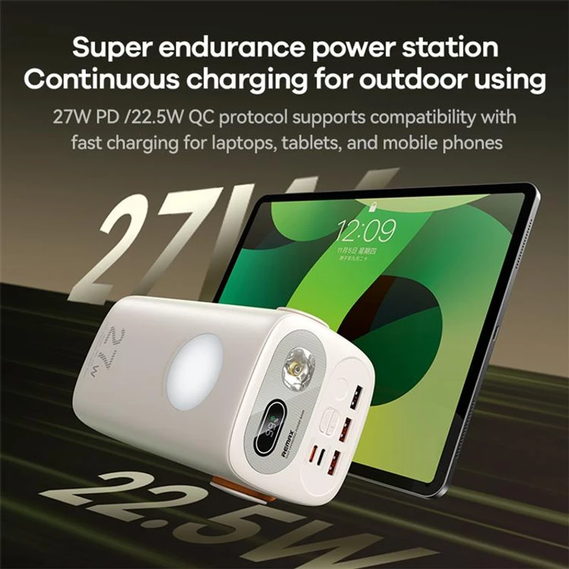 Remax 60,000mAh 27W+22.5W Power Bank - Image 3
