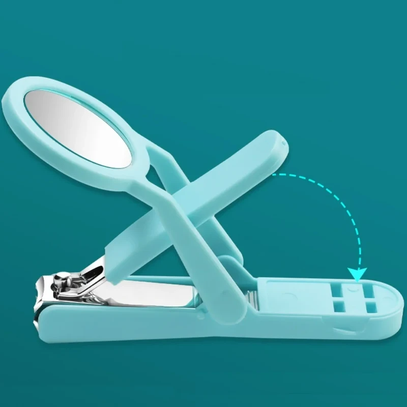 Nail Clipper with Magnifying Glass