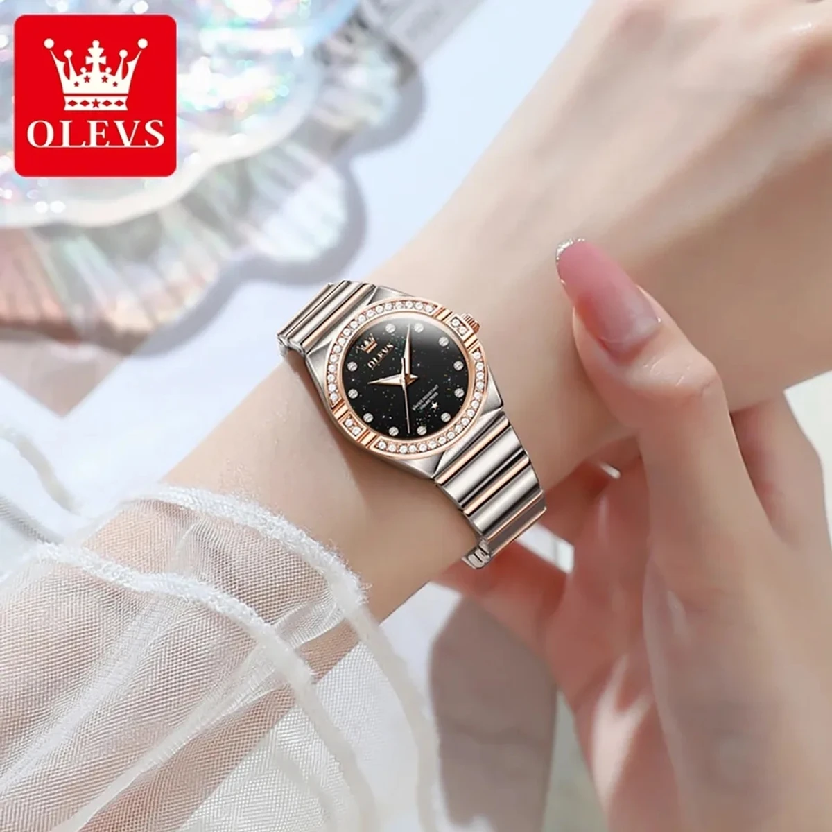 OLEVS Quartz Watch for Women - Image 3