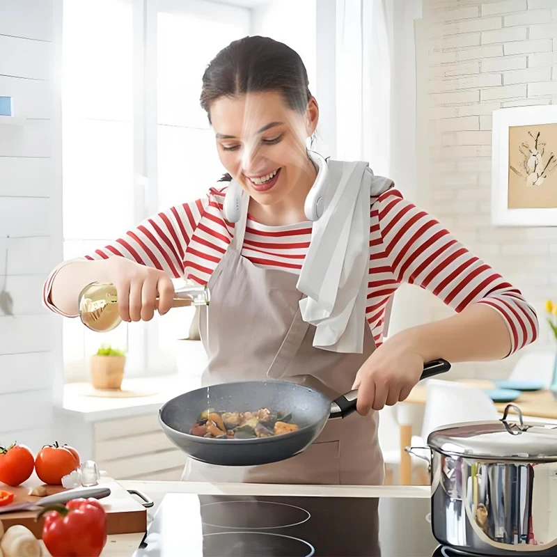 Rechargeable Neck Fan Neck Cooler - Image 3