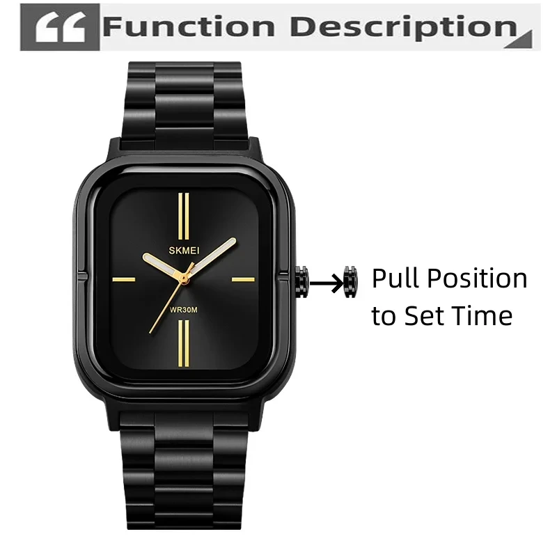 SKMEI 2275 Black Men's Quartz Watch