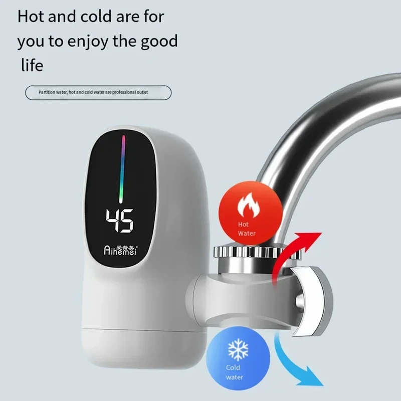 Instant Water Heater Faucet Hot and Cool