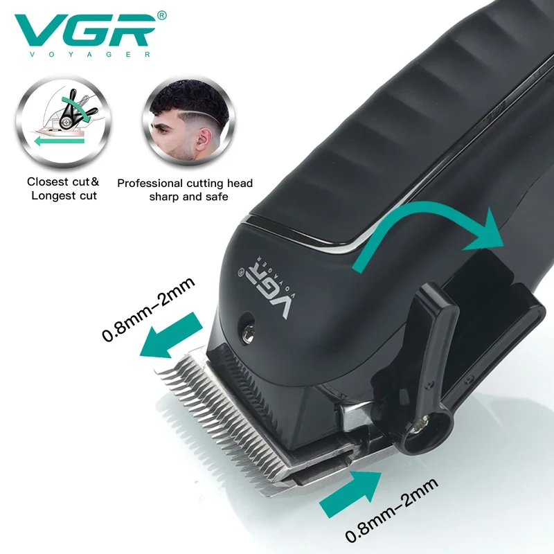 VGR V-683 Hair Clipper Professional Trimmer Rechargeable - Image 5