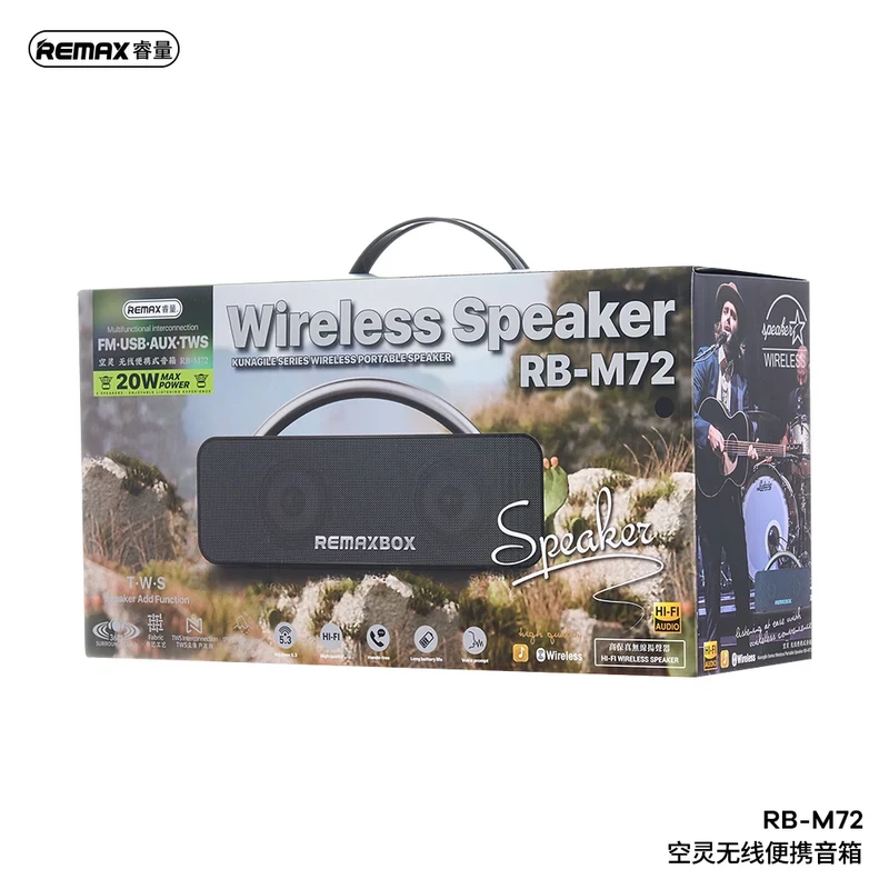 Remax RB-M72 Portable Wireless Speaker - Image 3