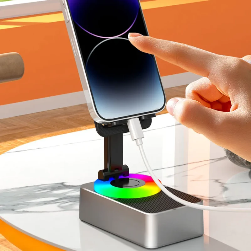 Phone Holder With Bluetooth Speaker - Image 4