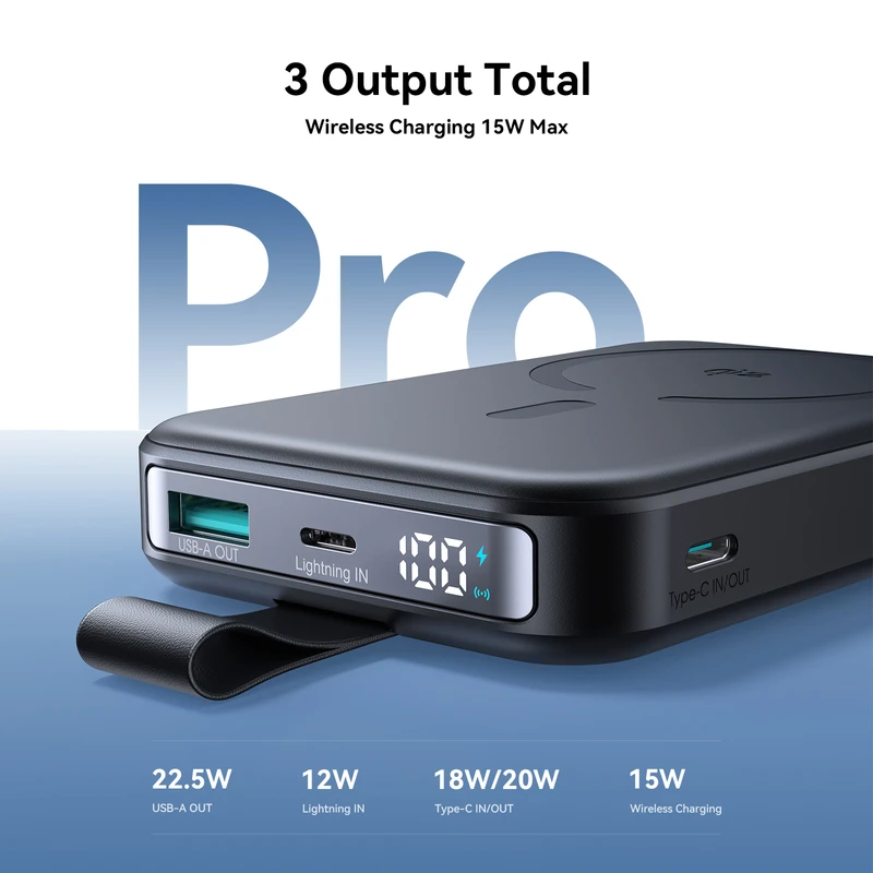 Joyroom JR-PBM11 Qi2 MagSafe Power Bank With Kickstand 10000mAh