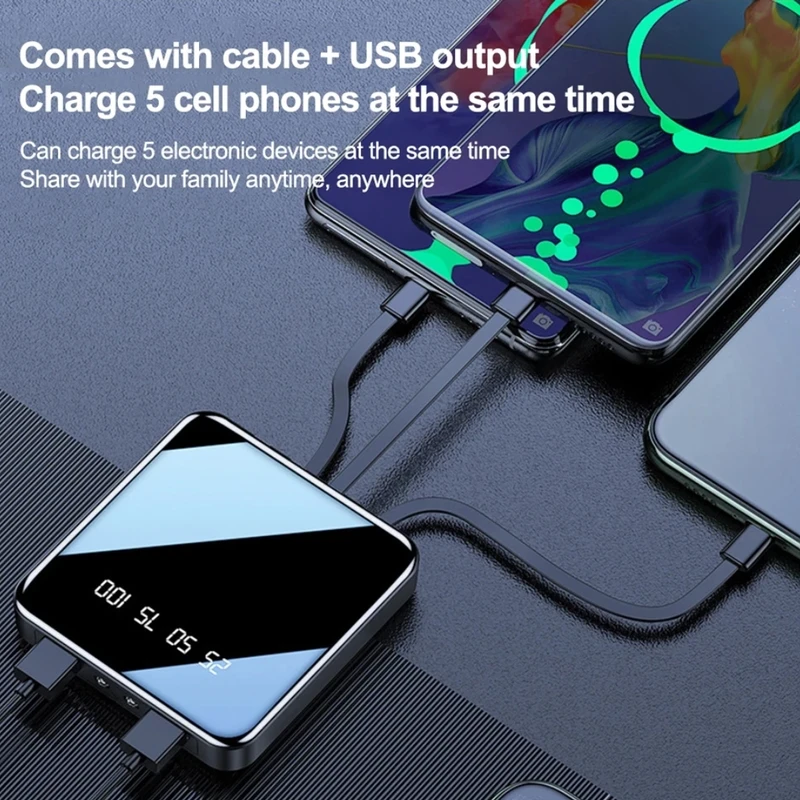 Mini Portable Power Bank-20000mAh - Image 3