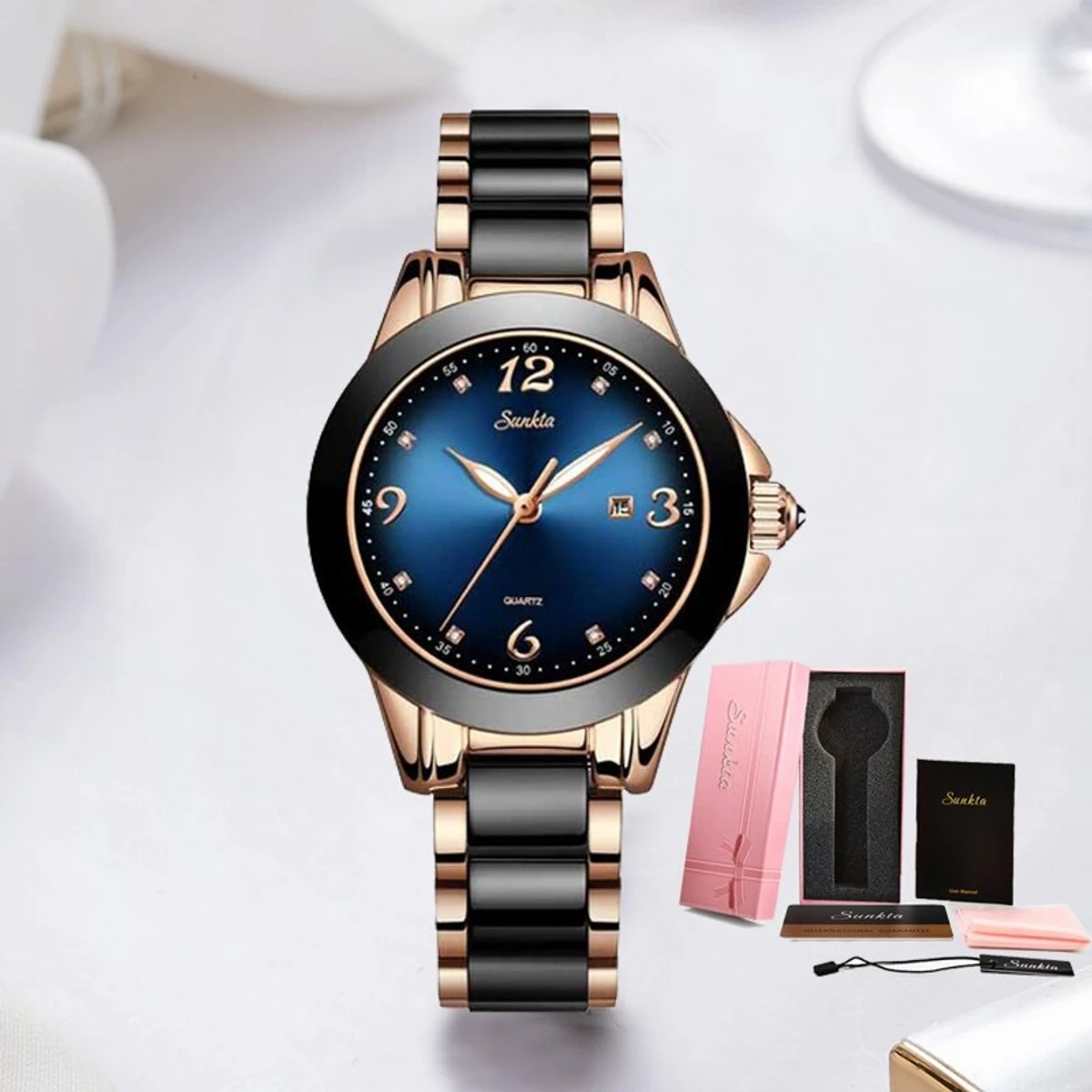 SUNKTA Fashion Women Watches Ladies Top Brand - Image 5