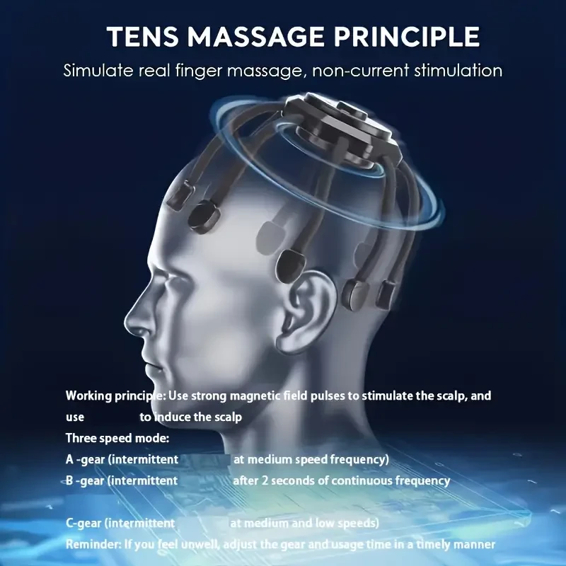 Electric Head Octopus Scalp Massager(Rechargeable)