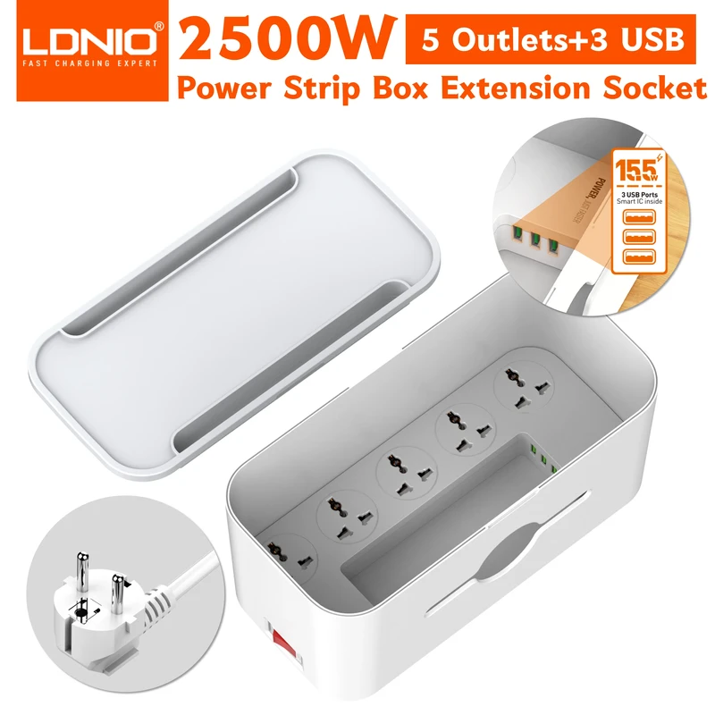 LDNIO SC5309 Management Power Strip Box