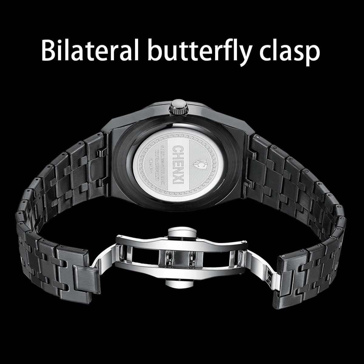 Chenxi Chronograph Men Watches Stainless Steel - Image 3