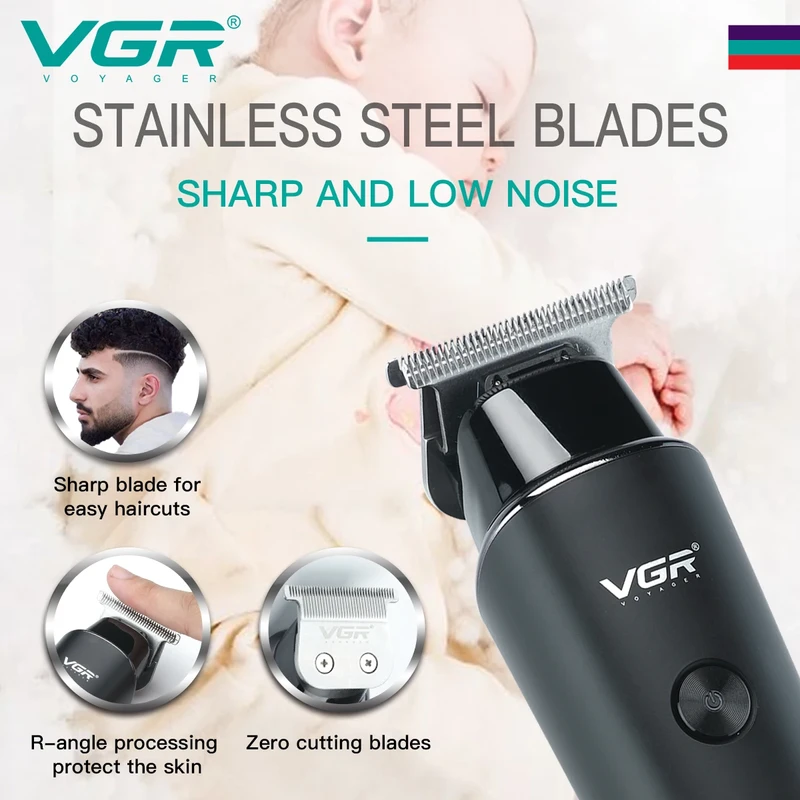 VGR V-937 Hair Clipper 8-hours Hair Trimmer - Image 5