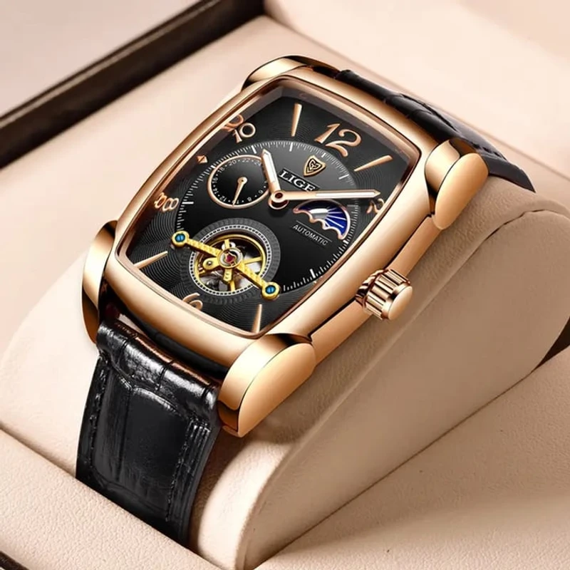 LIGE New Tourbillon Automatic Mechanical