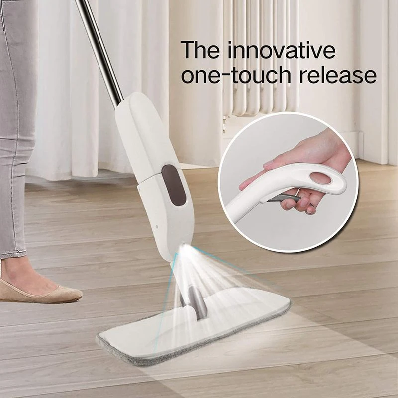Floor Cleaning Microfiber Mop 360 Spinning Spray - Image 3
