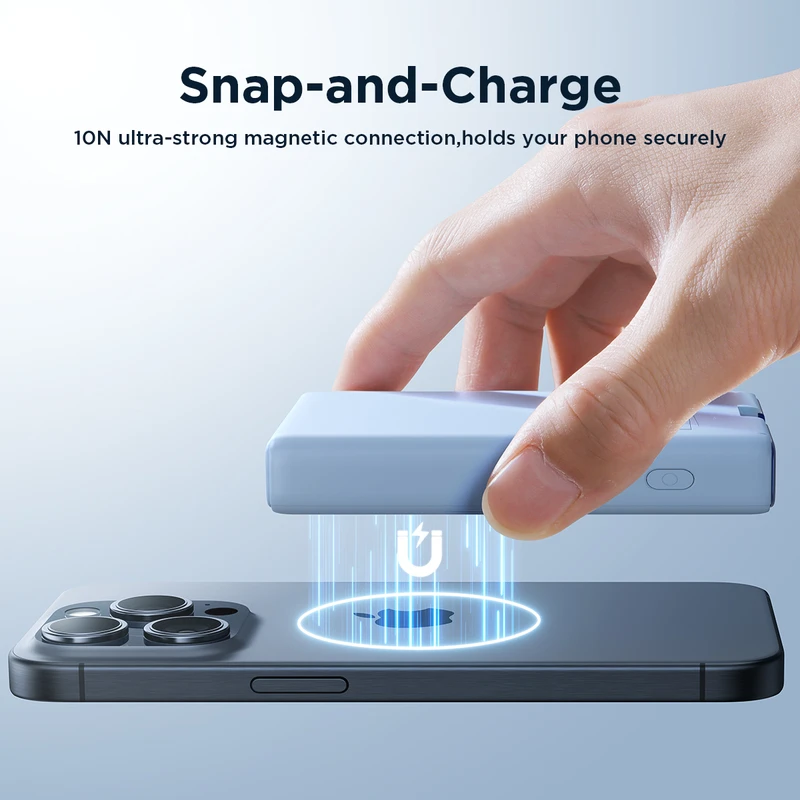 Joyroom JR-PBM01 20W Magnetic Wireless Power Bank 10000mAh - Image 3
