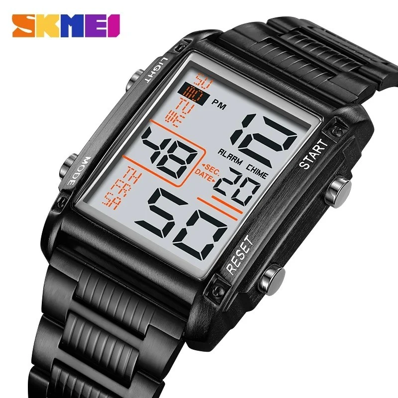 SKMEI 2206 Waterproof Display Countdown Mens Wristwatches
