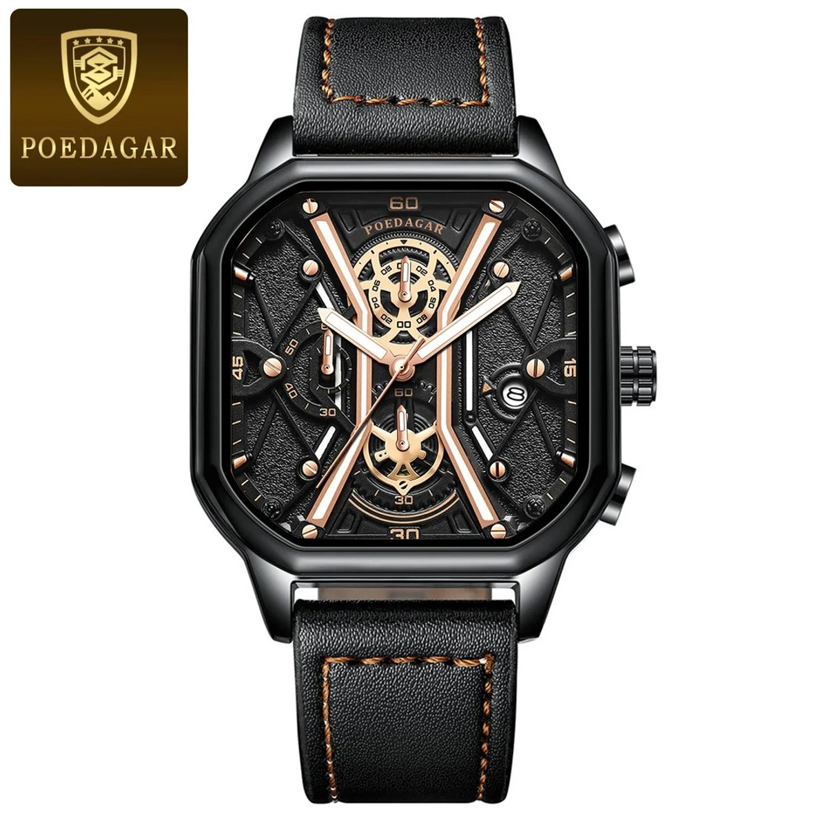 POEDAGAR Fashion Men Wristwatches - Image 4