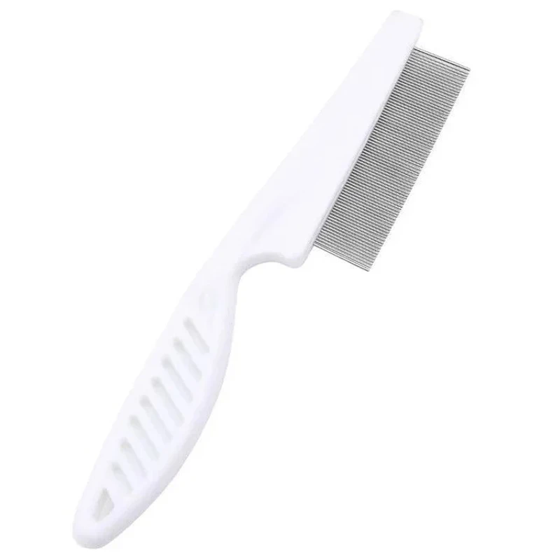 Pet Hair Shedding Comb Stainless Steel Flea Comb for Cat Dog Pet Comfort Cats Hair Grooming Comb Dog Cat Fur Removal Brush - Image 4