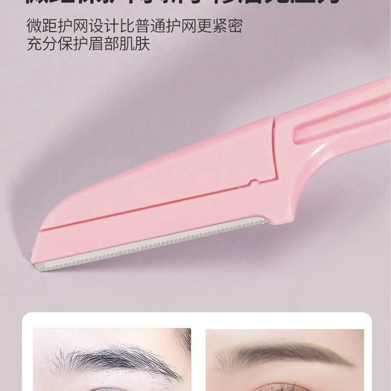 3PCS Set Eyebrow Razor Facial Hair Remover Eyebrow Trimmer Eye Brow Shaver Makeup Knife Face Care Hair Removal - Image 5