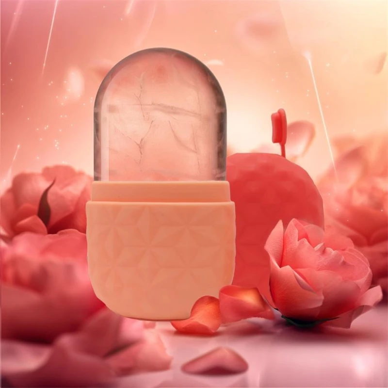 Facial Ice Roller Shrink Pores DIY Face Care Portable Face Massager Ice Tray Swelling Subsidence Home Travel