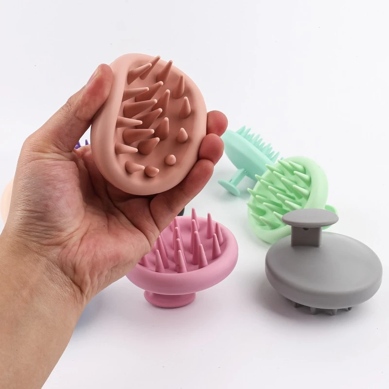 Silicone Shampoo Brush / Hair Scalp Massage Brush Silicone Hair Care