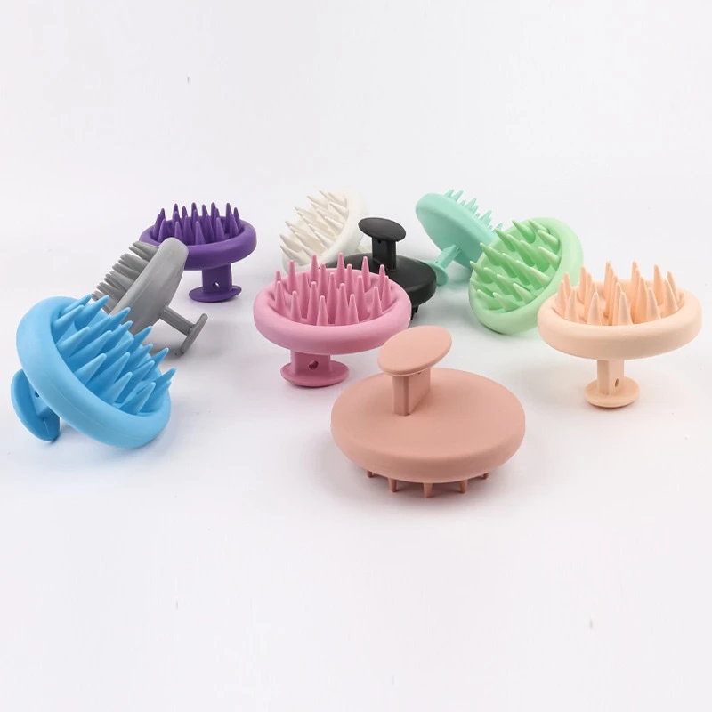 Silicone Shampoo Brush / Hair Scalp Massage Brush Silicone Hair Care - Image 3