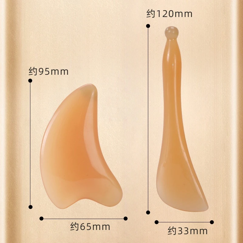 Skin Scraping Resin Gua Sha Massage Board Guasha Plate Face Eye SPA Massager Scrapers Tools For Face Neck Body And Legs - Image 7