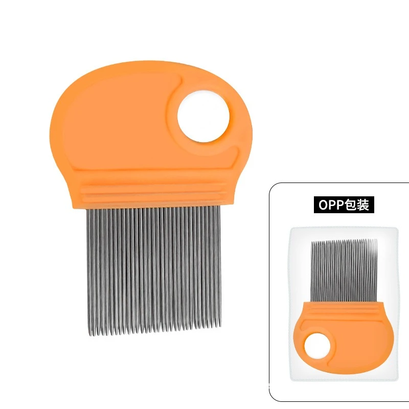 1pcs Pet Comb Lice Flea Dirt Dust Remover Dog Comb Hair Grooming Stainless Steel Fur Brush Pet Dog Cat - Image 3