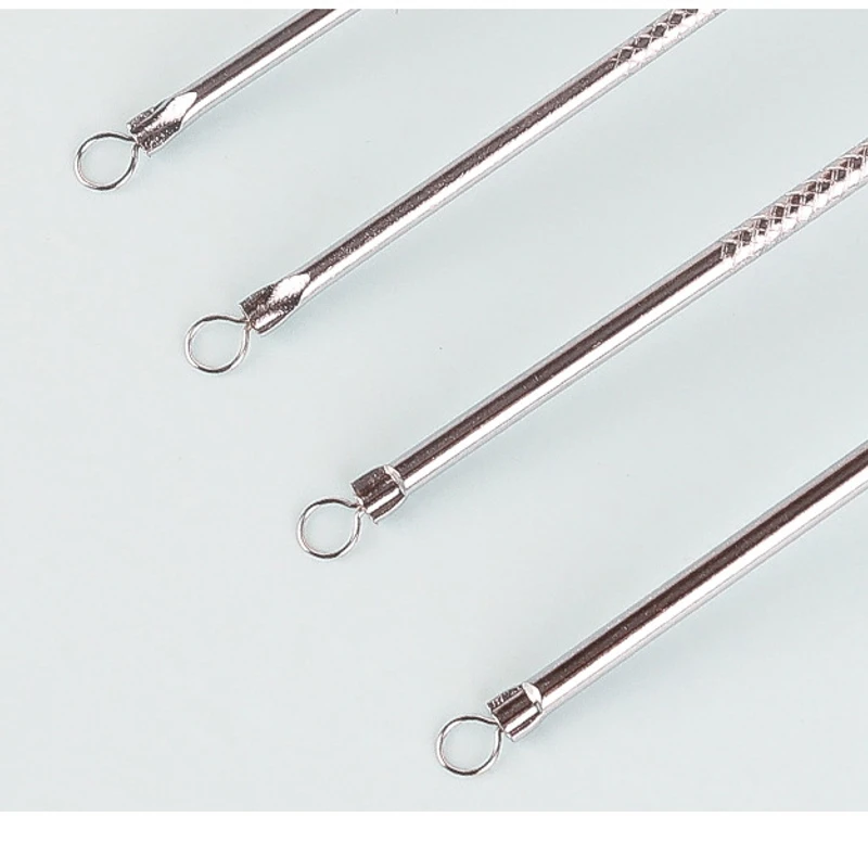 1 Set Stainless Steel Acne Needles Acne Tools Stainless Acne Needle Blackheads Remove Tool - Image 5