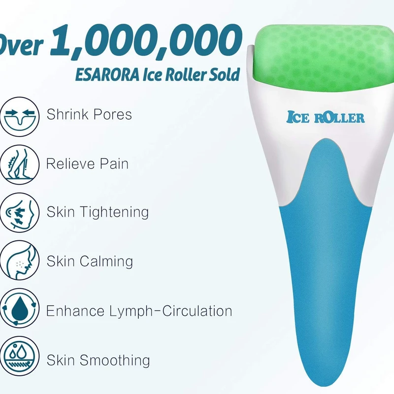 Ice Roller for Face & Eye, Puffiness, Migraine, Pain Relief and Minor Injury, Skin Care Products - Image 3