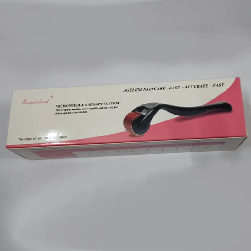 Derma Roller 540 Titanium Micro Needles for Beard Growth and Hair Loss All Size Avaiable (0.5mm, 0.75mm, 1mm, 1.5mm, 2mm, 2.5mm, 3mm)