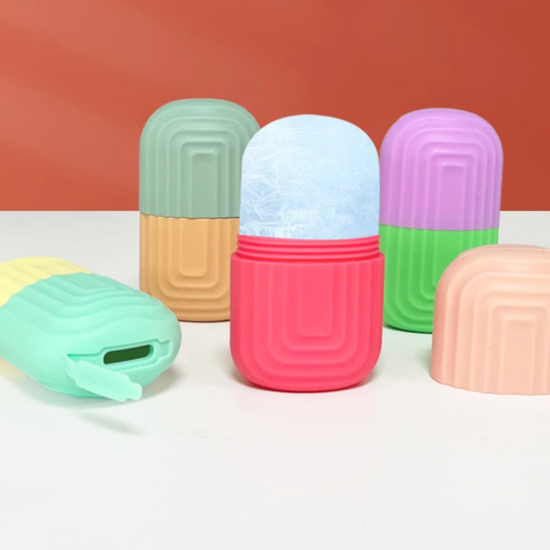1pc Silicone Face Ice Roller Pack for Neck, Face & Eyes Massager - Image 5