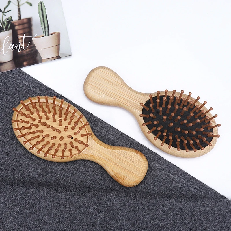 Wooden Bamboo Hair Brush Air Massage Comb Anti-static Scalp Combs Airbag Hairdressing Healthy Reduce Hair Loss Styli - Image 3