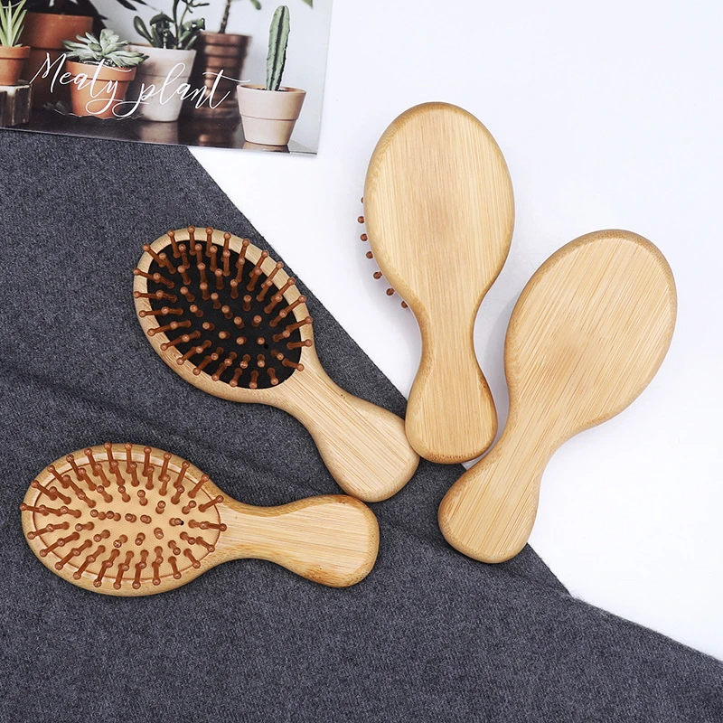 Wooden Bamboo Hair Brush Air Massage Comb Anti-static Scalp Combs Airbag Hairdressing Healthy Reduce Hair Loss Styli - Image 4