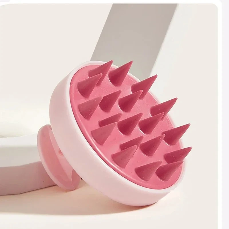 High-Quality Silicone Shampoo Brush - Scalp Massage & Hair Care Tool - Image 5