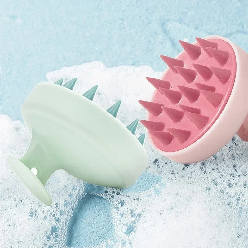 High-Quality Silicone Shampoo Brush - Scalp Massage & Hair Care Tool - Image 7