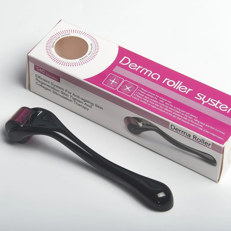 DRS Derma Roller 540 Pins Medical Grade Skin Care Microneedling Face Roller Dermaroller For Skin Rejuvenation And Hair Growth - Image 4