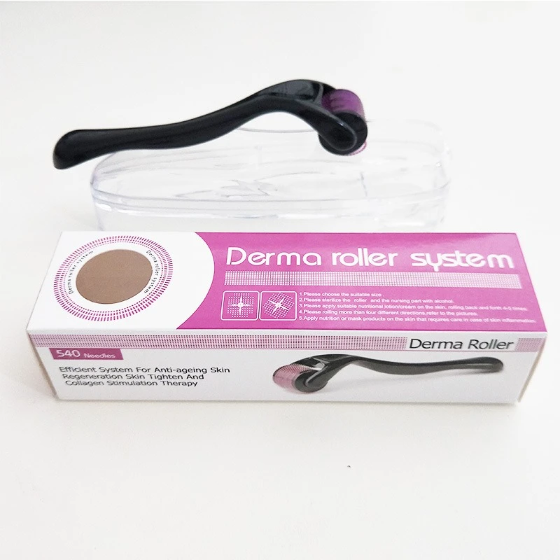 DRS Derma Roller 540 Pins Medical Grade Skin Care Microneedling Face Roller Dermaroller For Skin Rejuvenation And Hair Growth - Image 8