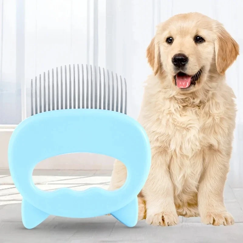 Cat Grooming Brush Massager Tool Adoreable Cat Comb Hire Romover Clearner for Kitten Cats Pet Products