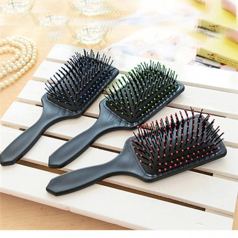 Cute Large Hair Brush Massage Comb Shower Wet Detangle Hair Brush Salon Hair Styling Tools For Women - Image 3