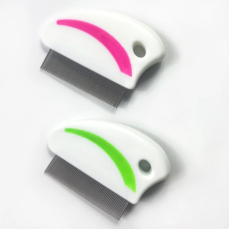 1Pcs Remove Flea Combs Multipurpose For Cat Dog PP/Stainless Steel Portable Anti Lice Comb Pets Supplies Pet Hair Brush