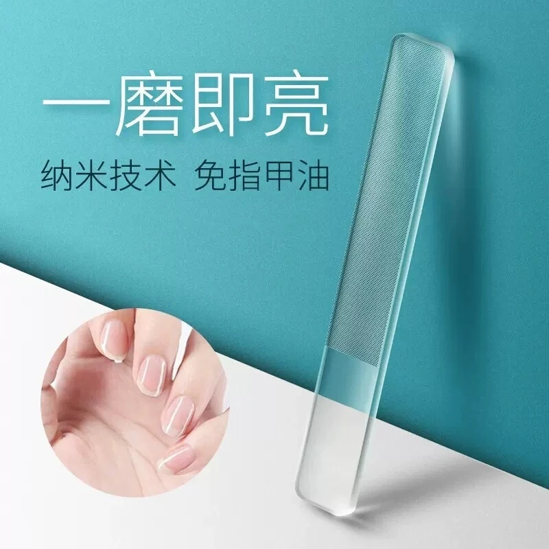 Nano Glass Nail Files Buffer Crystal Transparent Sanding Polishing Grinding Nail Block Durable Pedicure File Nail Art Tool - Image 4