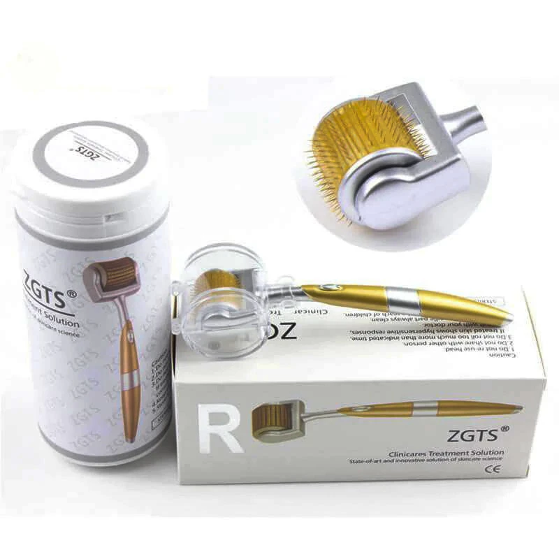 0.5mm/0.75mm/1mm/1.5mm Titanium Alloy Microneedles ZGTS Derma Roller