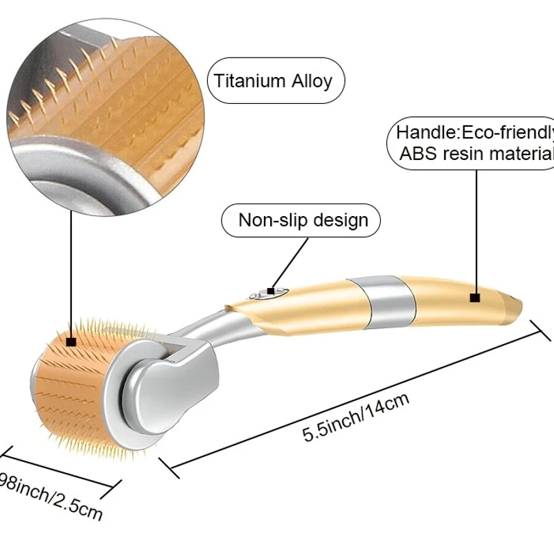 0.5mm/0.75mm/1mm/1.5mm Titanium Alloy Microneedles ZGTS Derma Roller - Image 9