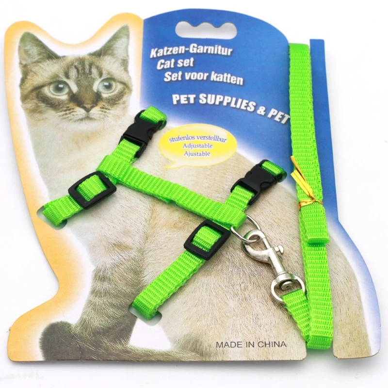 Cat Harness Leash Collar Set Adjustable Cartoon Bee Double Layer Dog Harness for Small Medium Pet Collar Leash Outdoor Walking Cat Harness Leash Collar Set Adjustable Cartoon Bee Double Layer Dog Harness for Small Medium Pet Collar Leash Outdoor Walking - Image 4